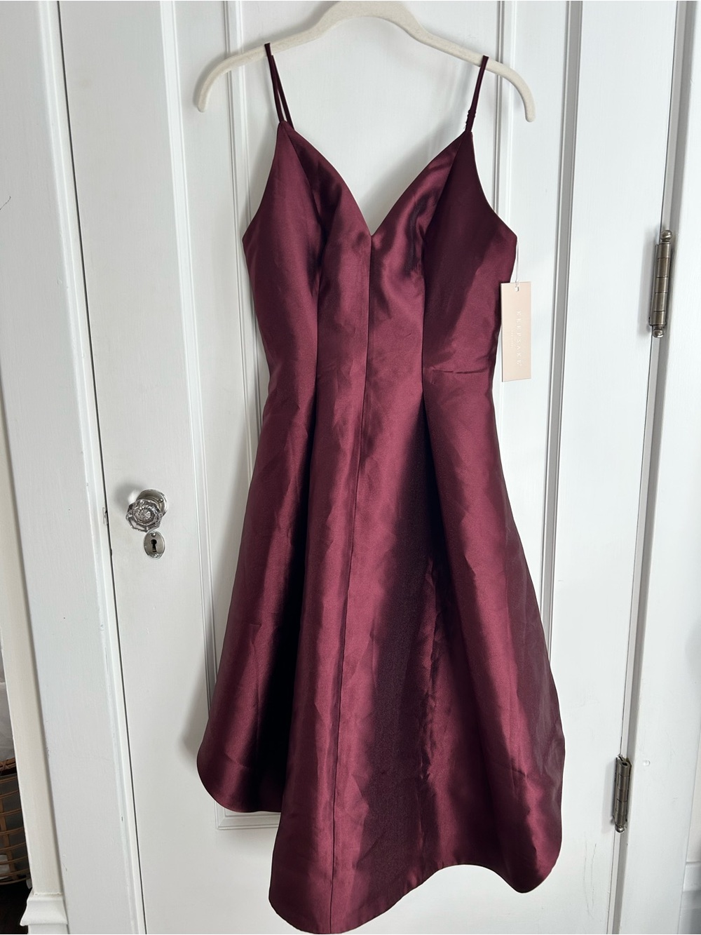 NWT Keepsake the Label Translate Dress Burgundy Size XS